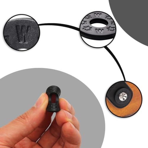 EYVRPAU 10 Stück Gitarrengurt Schlösser Gurtblöcke Silikon Gitarrengurt Blöcke Gitarre Strap Locks Gitarren Gurt Schlösser Gitarrengurt Blöcke Gurtschlösser Gummi Gitarren Gurt Blöcke Gitarren Schutz
