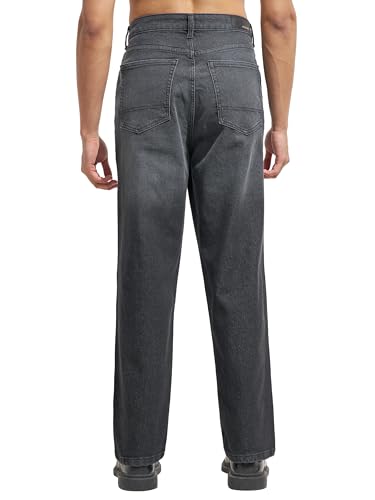 Image of Highlander Men's Straight Relaxed Fit Jeans | Stretchable | Everyday Comfort & Style| Jeans for Man|Premium Cotton Blend