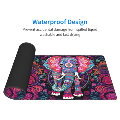 Tapis de souris d'ordinateur extra large résistant à l'usure - 5