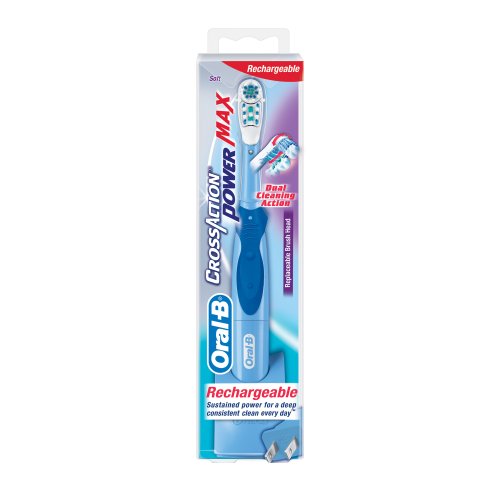 Oral-B CrossAction Power Max Soft Rechargeable Electric Toothbrush