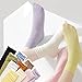 CEAeis Ice Silk Breathable Socks, Summer Ultra Thin Socks, Solid Color Casual Socks for Women (12 Pairs,One Size)