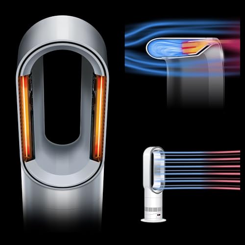 [Prime] $299.99 | Dyson Hot+Cool™ HF1 Rapid React heater fan (White/Silver) - image 7