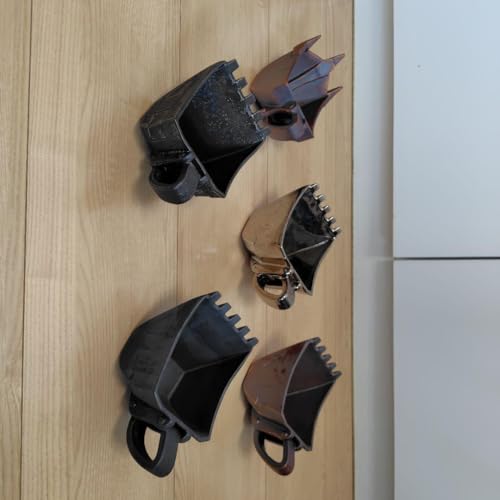 5個セット 油圧ショベル バケット マグカップ 陶器