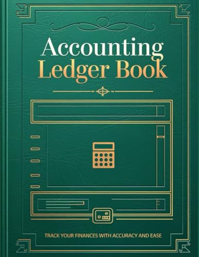 Accounting Ledger Book: Simple 6-Column Account Notebook for Bookkeeping Small Business and Personnel Financial Planning