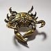 Brass Crab Figurine,Animals Brass Decor Ornaments Home Tea Table Feastival Decorations, Decorative Ornaments for Living Room, Bedroom