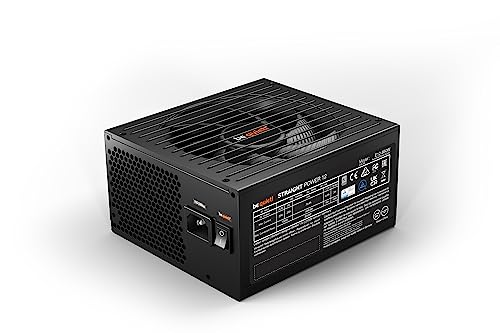 Image of be quiet! BN516 Straight Power 12-1000w 80 Plus Platinum, ATX 3.0, Modular Power Supply, for PCIe 5.0 GPUs and GPUs with 6+2 pin connectors, Silent 135mm be quiet! Fan - BN516