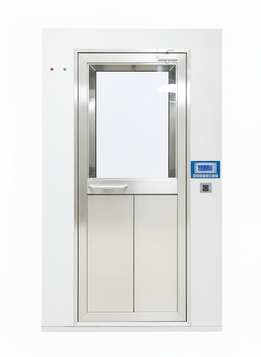 Professional Air Shower System – HEPA Filter Clean Room Entry, Electric Interlock Double Doors, LED Display & Photoelectric Sensor for Industrial & Medical Labs-image-33