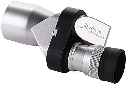 Telescopio monocular de bolsillo en aluminio ligero con zoom de 8 aumentos