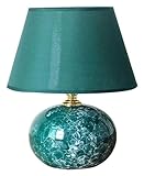 Lámpara De Mesa Retro De Cerámica Para Dormitorio, Sala De Estar, Oficina, Lámpara De Escritorio Led, Lámpara De Noche, Pantalla De Tela, Lámpara De Mesa E27, Lámpara De,Pink-Push button switch