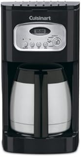 Cuisinart DCC-1150BKFR 10 Cup Thermal Coffee Maker, Black (Renewed)