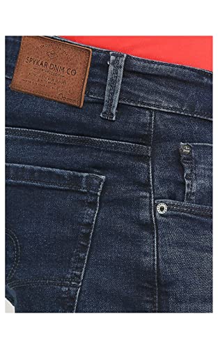 Image of Spykar Men's Slim Fit Low Rise Casual Jeans