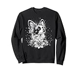 Photo Gallery stile tatuaggio amante papillon retro cane felpa Photo Gallery stile tatuaggio amante papillon retro cane felpa