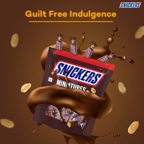 Image of Snickers Chocolate - Miniatures, 150 Gram Pouch