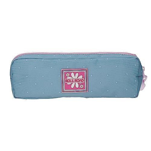 ROLL ROAD Peace Multicoloured Pencil Case 22 x 7 x 3 cm Polyester, Multicoloured, One Size, Case - Image 3