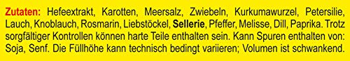 Seitenbacher Klare Suppe I Gemüsebrühe I der Allrounder I ohne Fett I ergiebig I vegan I glutenfrei I lactosefrei I 2er Pack (2x 500 g) – Bild 6