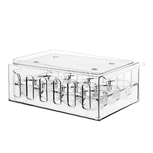 Ei Opbergvak Koelkast Egg Houder Lade Container Box Organizer Transparant 12 Gaten met Deksel Keukenbenodigdheden Egg… - Image 7
