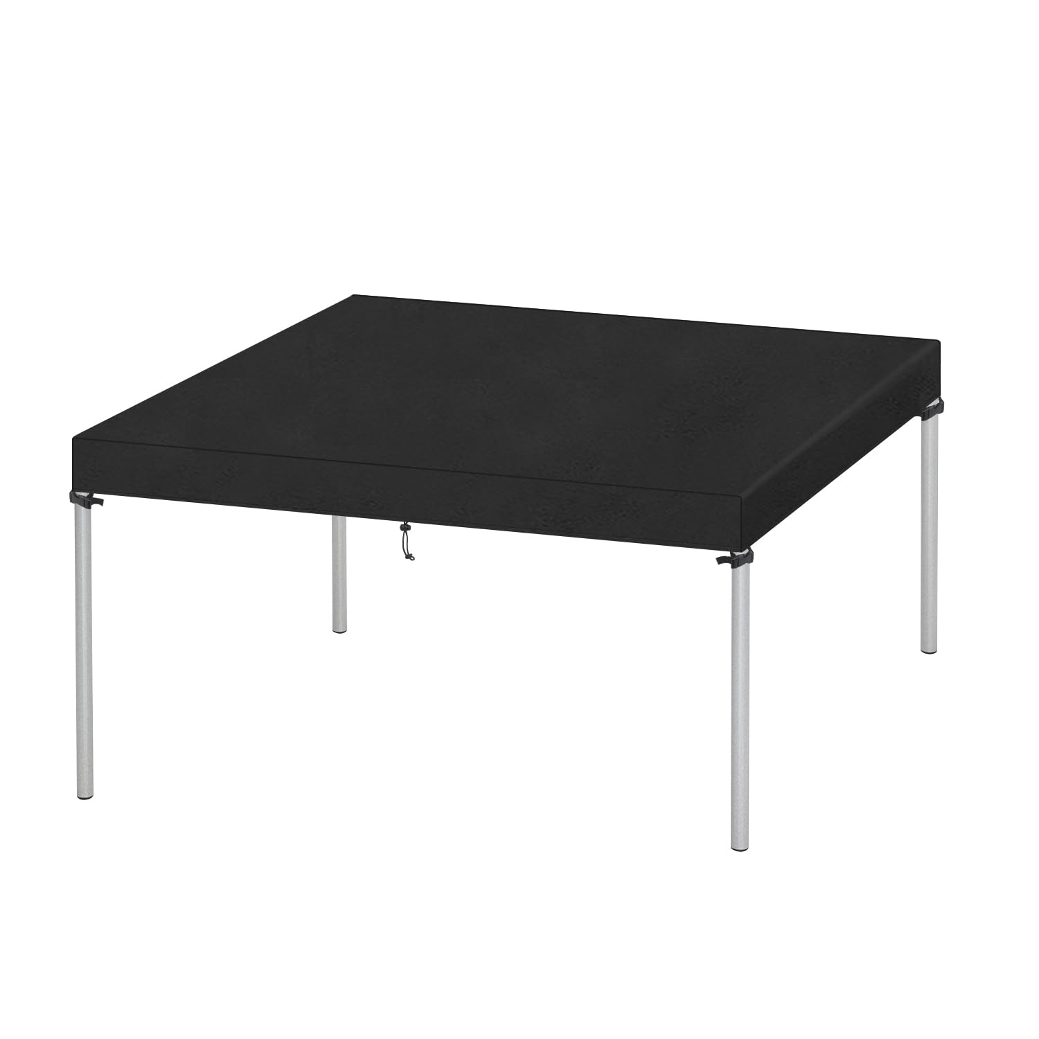 VANSHEIM Abdeckung Tischplatte Abdeckung Gartentisch Abdeckhaube Gartentisch Abdeckhaube für Tisch Wasserdicht Abdeckplane Gartentisch Winddicht UV-Beständiges 420D Oxford Gewebe 120x90x15cm