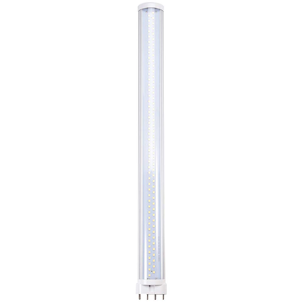 Othmro AC85-265V 18W 6000K LED Light Horizontal Connection Light Tube 2G11 Transparent Cover 1PCS - Image 4
