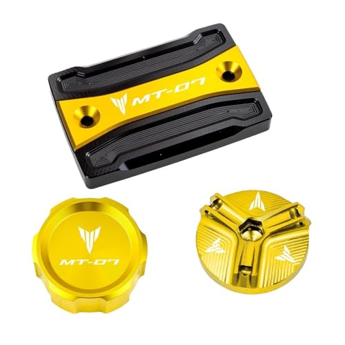 Tapa de depósito de líquido de freno delantero y trasero para motocicleta MT 07 FZ07