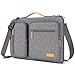 DOMISO 17,3 zoll Laptop Tasche Herren Laptoptasche Business Laptop-taschen Laptophülle Notebooktasche Damen für 17 zoll HP Lenovo Asus Acer Wasserdicht Notebook Schutzhülle,Grau