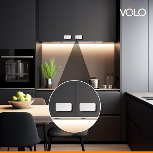 Image of VOLO Stainless Steel Drawer Knob for Cabinet Wardrobe and Cupboard Durable Knobs with Screws for Kitchen Dresser and Office Furniture | S-723 (Silver, 3 Pieces)