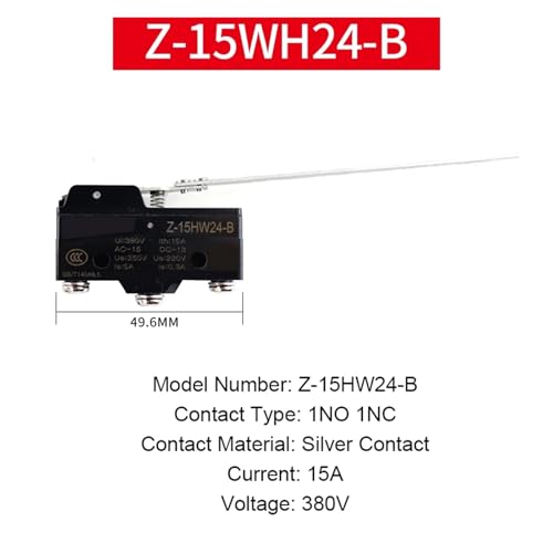 Micro limit switch LXW5 para solucionar fallos de posicionamiento 3