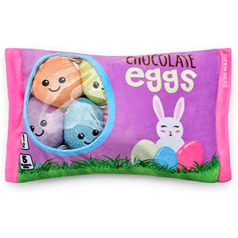 iscream Play with Your Food! Easter Eggs Pillow Set Cover