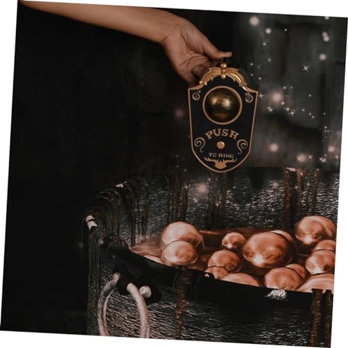 Amosfun 2 Peças De Sons Animados Adereços Assustadores Enfeites De Campainha Incluídos Para Deleite