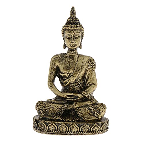 Figurilla Pequeña de Buda Tailandés de Piedra Sandstone