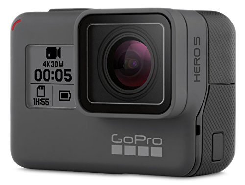GoPro HERO5 Black - Cámara Deportiva, 12 megapíxeles, Color Negro y Gris