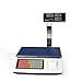 Deals-Bilancia digitale professionale con stampante 50 kg divisione 5 g Bilancia da banco