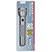 Maglite Heavy-Duty Incandescent 2-Cell D Flashlight, Gray