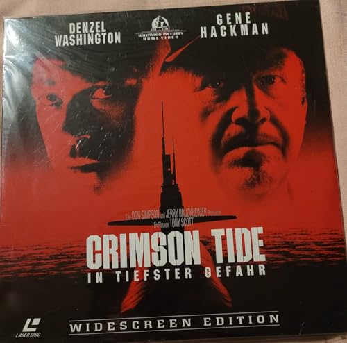 LASERDISC Crimson Tide - In tiefster Gefahr PAL deutsch