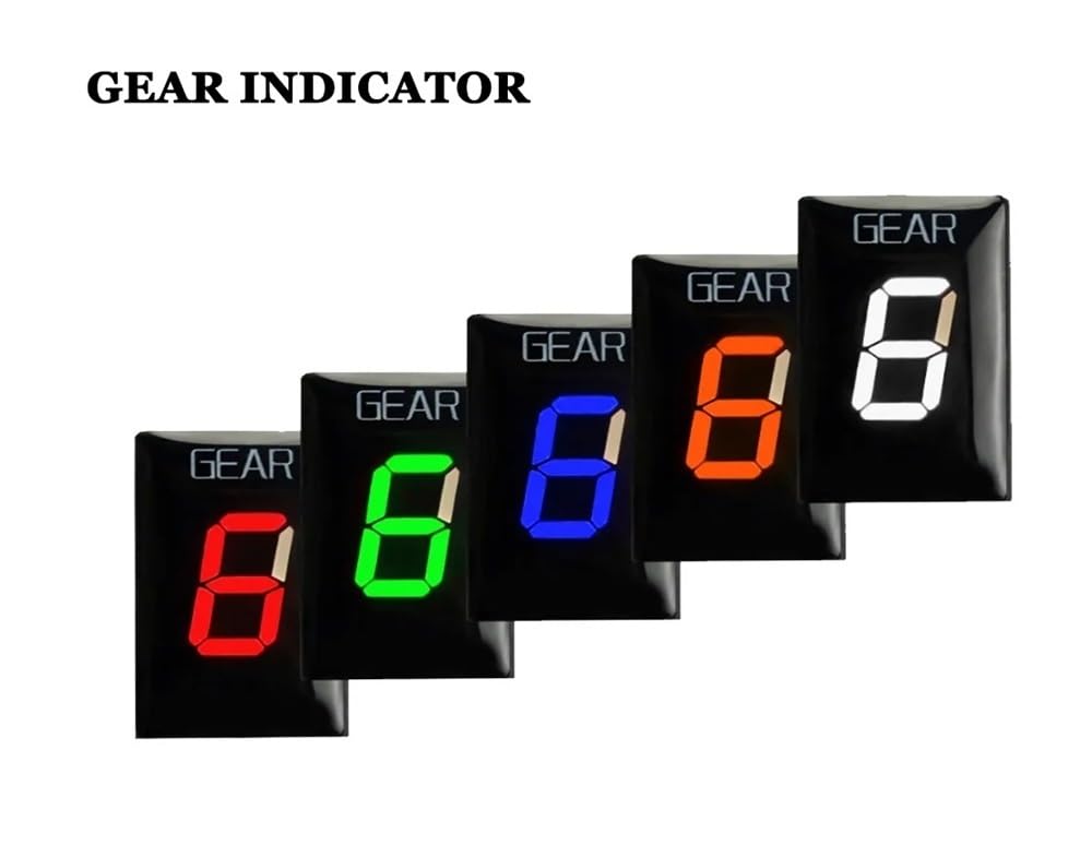 Indicador Marchas Motocicleta Indicador De Marchas 1 A 6 Velocidades para CB650F CB 650F 2014 2015 2016 2017 2018 650 F Accesorios para Motocicletas Medidor Digital