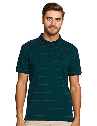 Image of Levi's Men's Striped Polo Collar T-Shirt