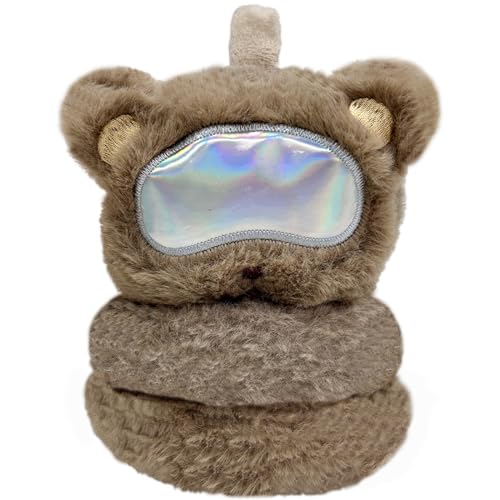 Girls Earmuffs Kids Cute Fuzzy Ear Muffs Fluffy Fur Ear Covers Foldable Ear Warmers Winter Headband for Adult Women