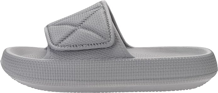 Image of Joomra Slides for Women and Men Adjustable Pillow Slippers Diabetic Sandals | Thick 1.7 inch Cushioned Sole, Deep Heel Cup, Recovery Sandals Ideal for pool, beach, bath, travel, home, Indoor, outdoor