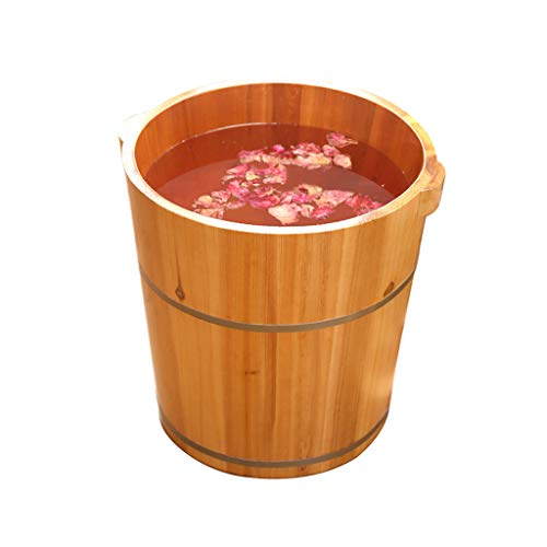 Cubeta de madera para baño de pies 40 cm