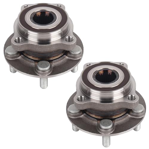 Autoround 513413 Front Wheel Hub and Bearing Assembly Compatible with Subaru Forester 2014-2018/ Crosstrek 2016-2021/ Impreza 2014-2019/ XV Crosstrek 2014-2015, 5-Lugs w/ABS