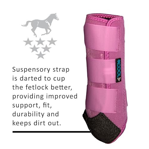 Image of Professional's Choice 2XCOOL Sports Medicine Horse Boots | Protective & Breathable Design for Ultimate Comfort & Durability in Active Horses | Value 4 Pack