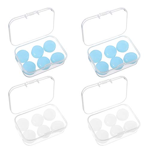 Mytobang 6 pares de tapones para los oídos para reducción de ruido, tapones para los oídos insonorizados, suaves y silenciosos pueden ayudarte a crear un ambiente tranquilo durante el sueño