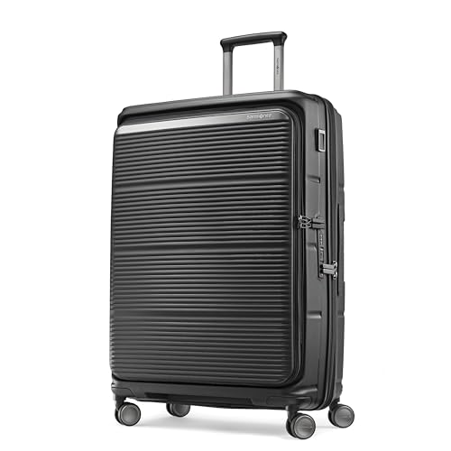 Samsonite Paralux X[cP[X - vVIȃfUC - NCbNANZXtg|Pbg - fATXyVzC[eNmW[ - TSAbN - g\ - O\ȃpbLOL[ut, ubN, Large