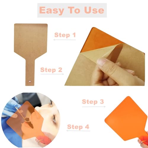 Image of 2 pcs new Dental Shield Plate Shade Board Eye Protector