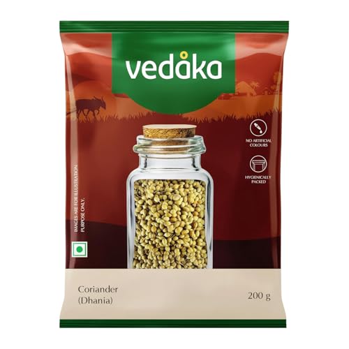 Image of Amazon Brand - Vedaka Coriander (Dhania) Seeds, 200g