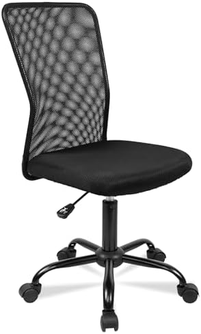 T-LoVendo Silla de Oficina o Escritorio ergonómica. Sin reposabra...