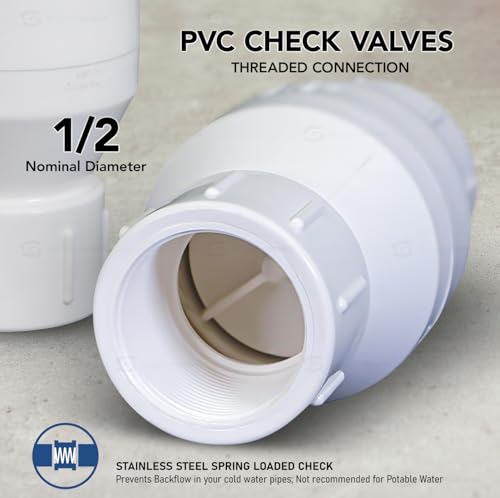 Clapet anti-retour PVC anti odeur et refoulement eau Midline Valve