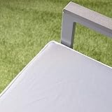 Alfresia Garden Seat Pad Cushions – Set of 2 Large Replacement Outdoor Chair Cushions, Luxury Style, Thick Luxury Foam Filling, Polyester Case, Choice of Colours, Quality Guaranteed (Grey) - Image 3