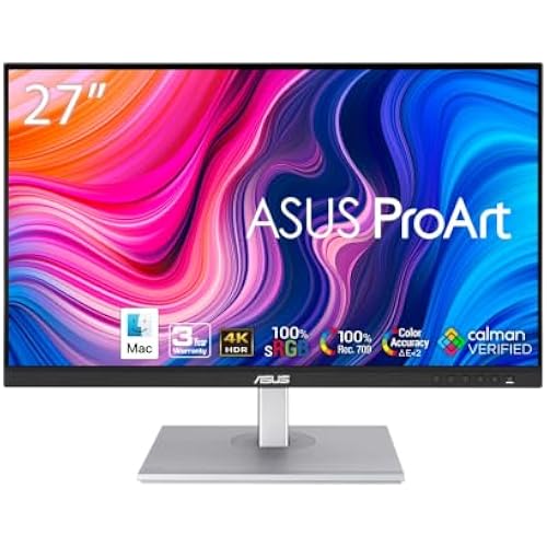 ASUS ProArt PA279CV 27 Inch 4K UHD USB-C Professional Monitor