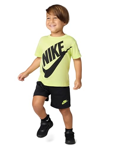 Dri-Fit Sportswear T-Shirt and Mesh Shorts 2-Piece Outfit Set