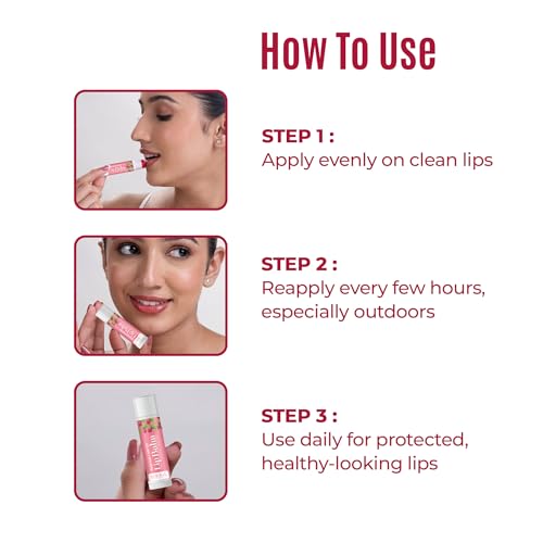 Image of Beetroot Lip Balm | Tinted Lip Care | For Dry & Chapped Lips | For Pigmented Lips | For Women & Men (Pack of 1, Stick Lip Balm), Red